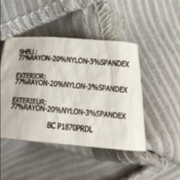 Lena Gabrielle Striped Cropped Pants - Picture 4 of 5